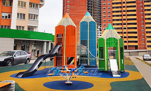 Игровой комплекс Industrial ГН-4010/3 "Карандаши".  �3